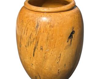 A Spalted Sycamore Vase