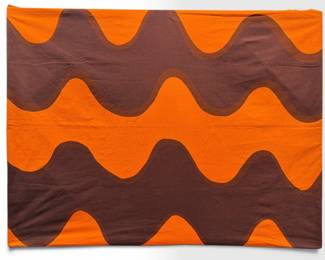 MAIJA ISOLA (Finnish, 1927-2001) For MARIMEKKO 'Lokki" Textile, 1961