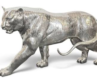 CHRISTIAN DIOR Silver Tiger Store Display