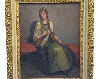 An Art Deco Era Portrait of a Woman