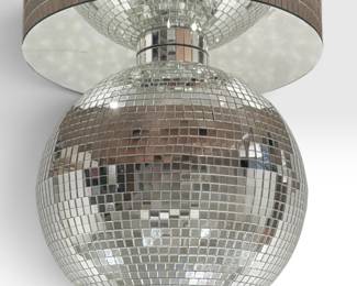 A Large 1970's Disco Ball