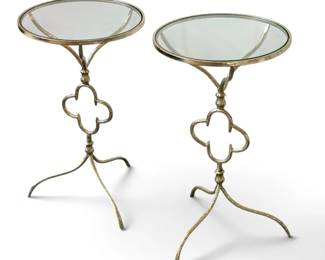 Modernist VAN CLEEF Style Accent Tables