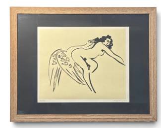 REUBEN NAKIAN (American, 1897-1986) Nude Sketch 