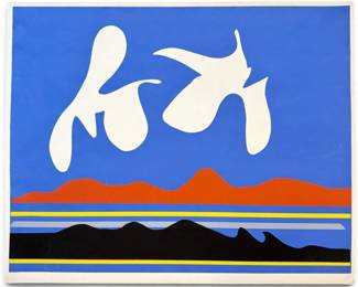HENRI MATISSE (French, 1869-1954) Style Abstract Serigraph