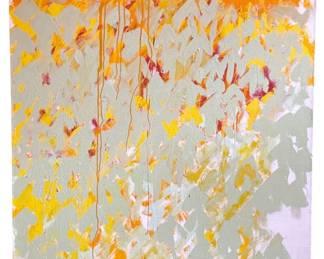 Wall Sized BERNARD BAHR Abstract Oil Painting