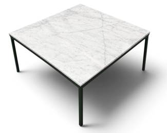 FLORENCE KNOLL (American, 1917-2019) Marble Top Coffee Table