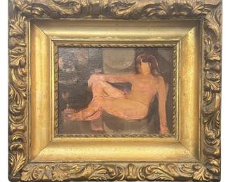 FELIPE PERISCO (Argentinian, 20th C) Nude Painting 