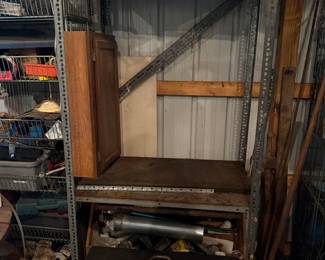 Heavy Duty Slotted Angle Steel Industrial Storage Shelf Rack