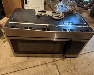 Frigidaire Stainless Steel Over-the-Range Microwave Oven with Glass Turntable