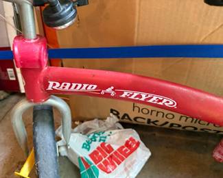 Radio Flyer Bike and Kettler Children's Trike, Lot of 2