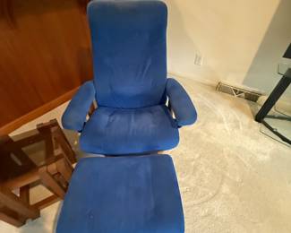 Ekornes Stressless Chair & Ottoman 
