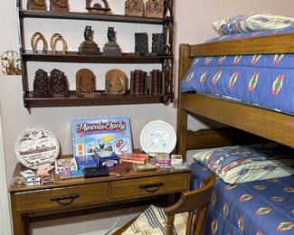 Collection of Book Ends, Table Games... 