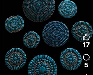 Recuerdo's vintage turquoise jewelry