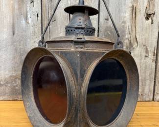 Rare Adlake No. 199 Draw Bridge Lamp