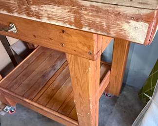 Custom Wood Workbench Style