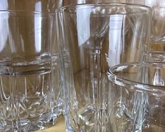 Mixed Assortment of Drinking Glassware