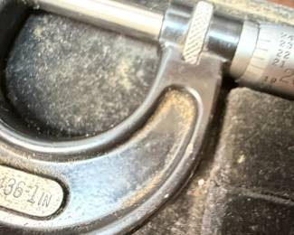 Starrett No. 436 1-inch Micrometer