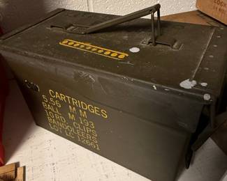 US Military M19A1 5.56mm Ammunition Can