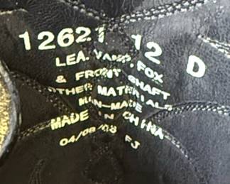 Laredo McComb Black Western Boots