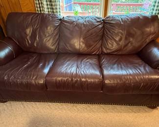 Sealy Leather Sofa