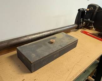 Craftsman Wood Lathe on Workbench