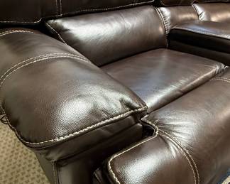 Cheers Leather Power Reclining Sofa