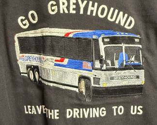 Vintage Greyhound Bus Driver Uniform Jacket