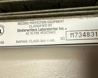 SentrySafe R4132 2-Drawer Fireproof File Cabinet