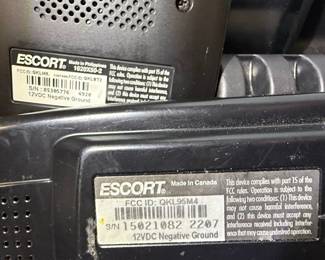 Escort Radar Detector Lot