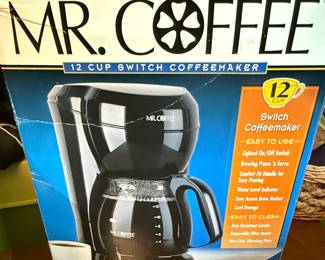 Mr. Coffee UN13 12-Cup Switch Coffeemaker