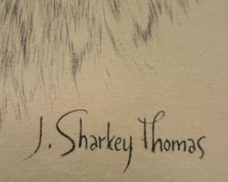 J. Sharkey Thomas Bighorn Sheep Print