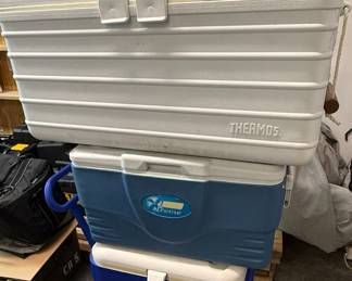 Collection of Three Assorted Coolers