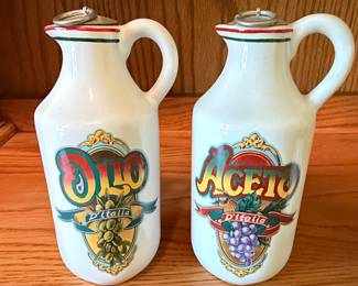 Strata Group 1992 Oil and Vinegar Cruet Set