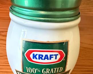 Vintage Kraft 100% Grated Parmesan Cheese Ceramic Shaker