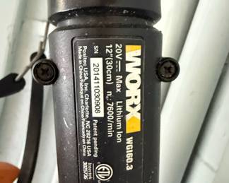Worx WG160.3 20V Cordless String Trimmer