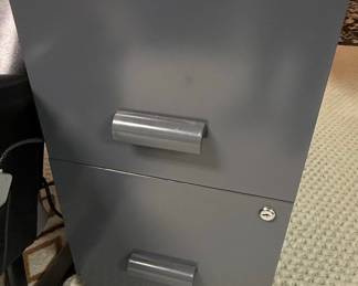 Steel 2-Drawer Filing Cabinet