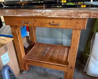 Custom Wood Workbench Style