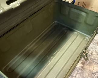 Vintage Military Style Footlockers