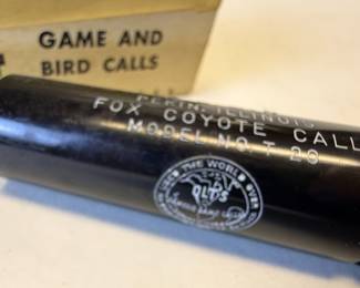 Vintage P.S. Olt Model T-20 Fox Coyote Call