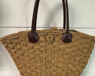 San Diego Hat Co. Woven Tote Bag