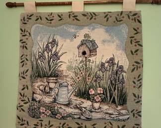 Sowing the Seeds Garden Tapestry Wall Hanging