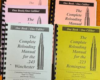 Collection of Loadbooks USA and Major Brand Reloading Manuals