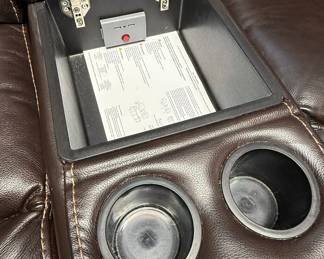 Cheers Leather Power Reclining Sofa