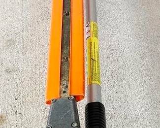 5019 - Stihl Long-Reach Articulated Gas Hedge Trimmer (Description): Used as is electric/electronic/mechanical  item. No guarantee all components, untested.