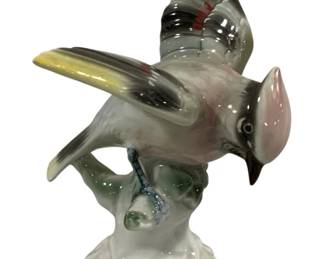 2293 - Bavaria Ceramic Bird - 5.5" Tall