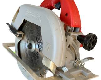 5011 - Milwaukee Circular Saw w/ Case - 11 x 10 x 12 (Description): Used as is electric/electronic/mechanical  item. No guarantee all components, untested.