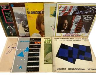 6749 - 10 Assorted LP Records