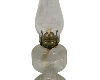 7373 - Oil Lamp - 19" Tall