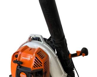 5014 - STIHL Backpack Blower - 38 x 28 x 18 (Description): Used as is electric/electronic/mechanical  item. No guarantee all components, untested.