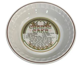 5183 - Cheese Cake Dish 10.5"
